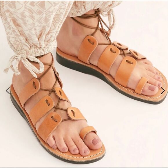 NWT Anthropologie Jerusalem sandals size 38 - Picture 1 of 5